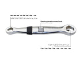 Adjustable Multifunctional Box End Wrench