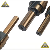 5-Piece Cobalt Coated M2 High-Speed Step Bit Set
