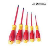 5-piece Professional Insulated Torx Screwdriver Set