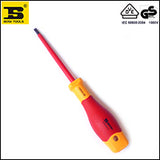 5-Piece Insulated Magnetic Flat Head Screwdrivers