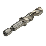 6-Piece High Speed Steel Drill Bit Tap Set